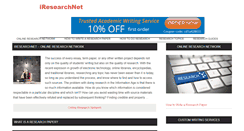 Desktop Screenshot of iresearchnet.com
